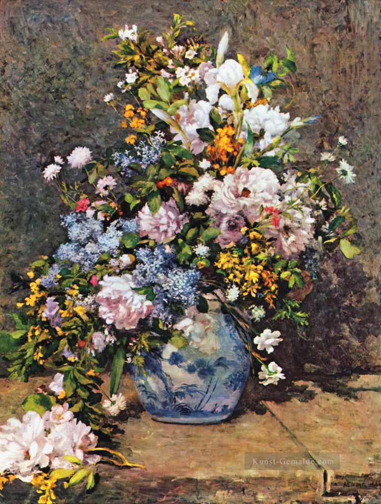 Strauß von Frühlingsblumen Pierre Auguste Renoir Ölgemälde